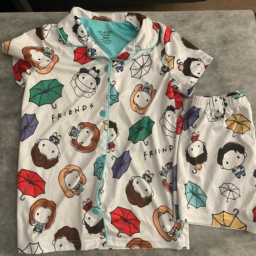 Colorful Friends Kids Pajamas